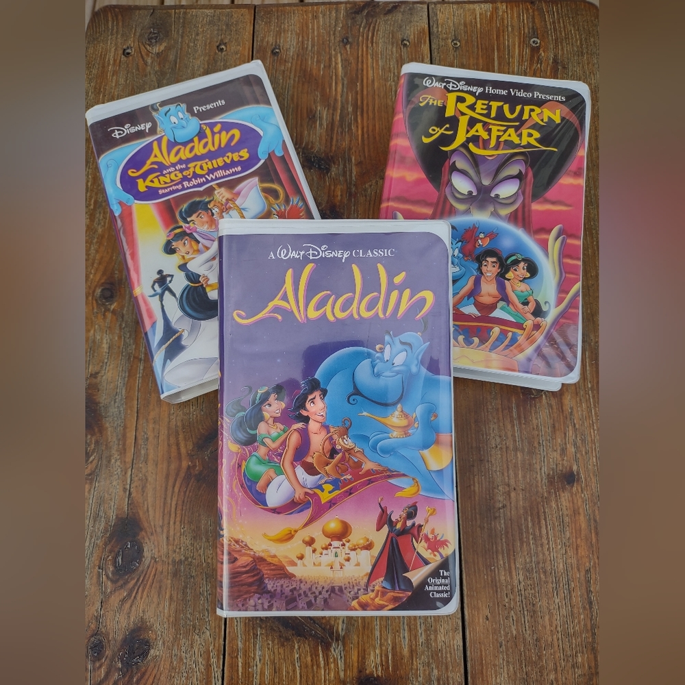 3 Disney Aladdin movies